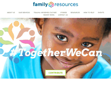 Tablet Screenshot of familyresourcesofpa.org